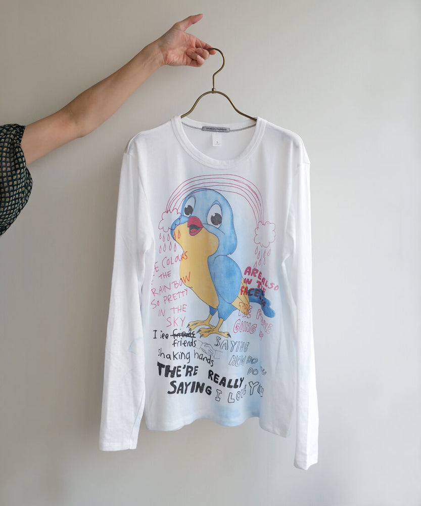 
            
                Load image into Gallery viewer, BIRD WASH Long sleeve T-shirt
            
        