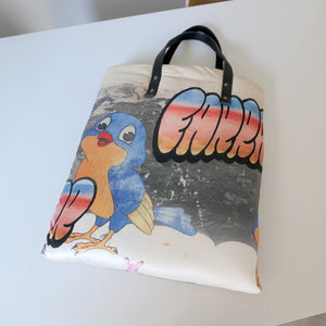 
            
                Load image into Gallery viewer, Pillow Bag BLUE BIRD
            
        